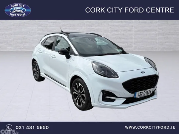 Ford Puma MPV, Petrol Hybrid, 2023, White
