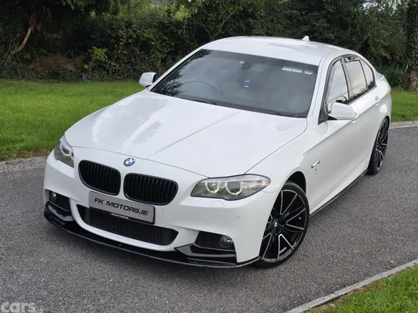 BMW 5-Series Saloon, Diesel, 2012, White
