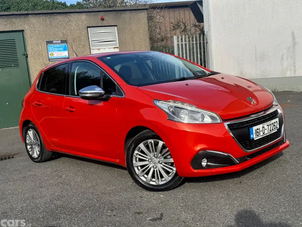 Peugeot 208 Hatchback, Petrol, 2016, Orange