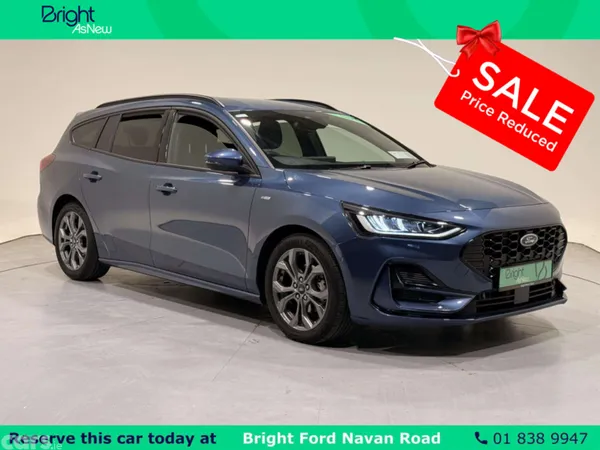 Ford Focus Estate, Petrol, 2024, Blue