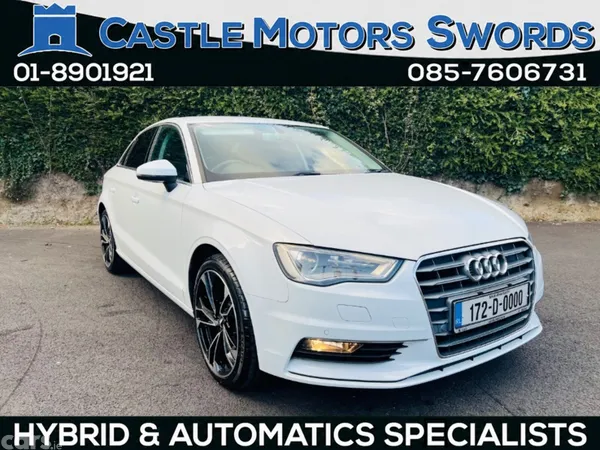 Audi A3 Saloon, Petrol, 2017, White