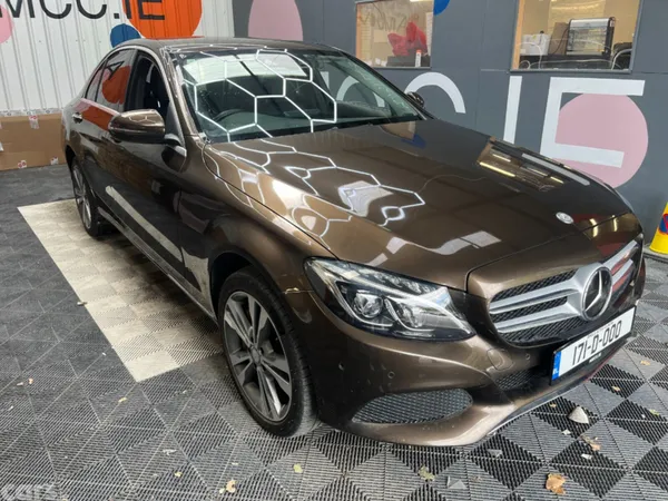 Mercedes-Benz C-Class Saloon, Petrol Plug-in Hybrid, 2017, Brown