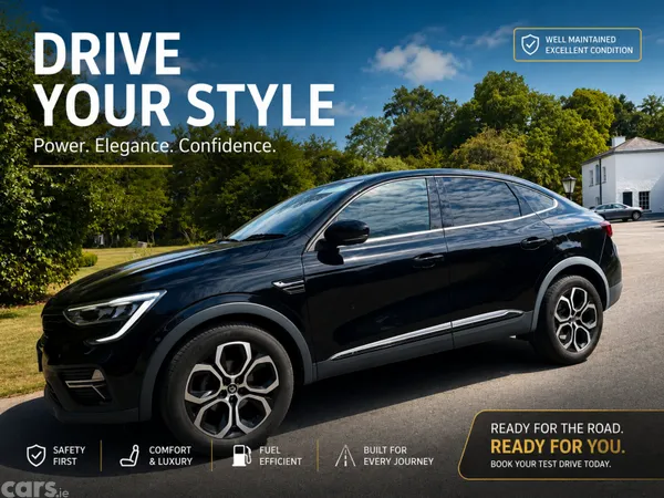 Renault Arkana Hatchback, Petrol, 2022, Black