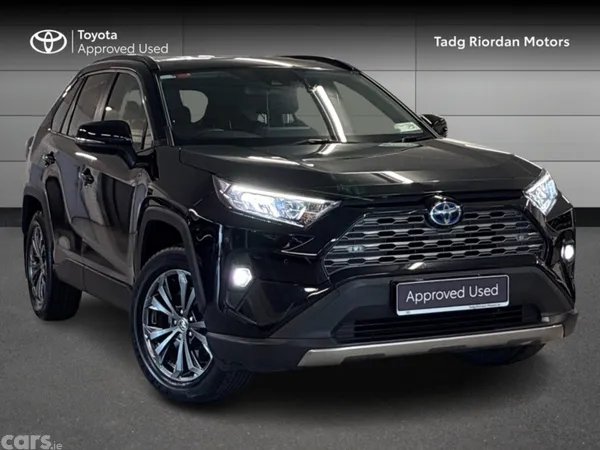 Toyota RAV4 SUV, Petrol Hybrid, 2022, Black