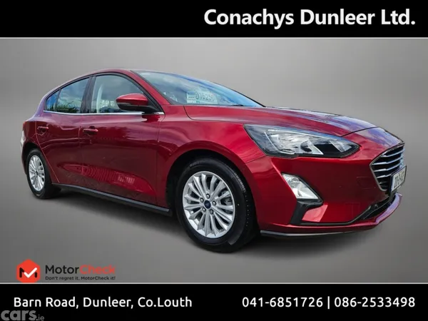 Ford Focus Hatchback, Petrol, 2020, Red