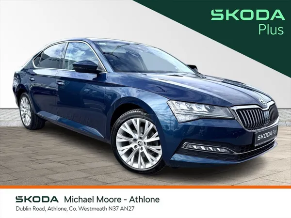 Skoda Superb Saloon, Diesel, 2021, Blue