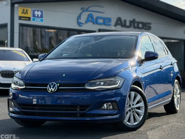Volkswagen Polo Hatchback, Petrol, 2021, Blue