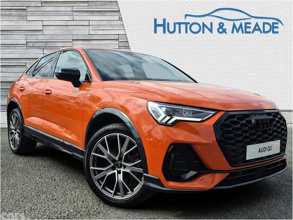 Audi Q3 SUV, Petrol Plug-in Hybrid, 2024, Orange