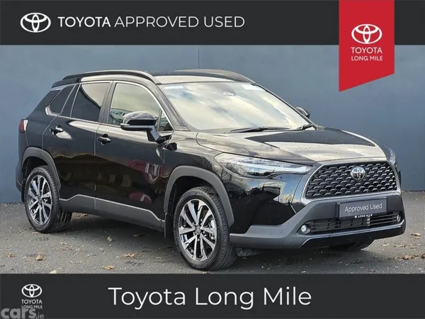 Toyota Corolla Cross SUV, Petrol Hybrid, 2024, Black
