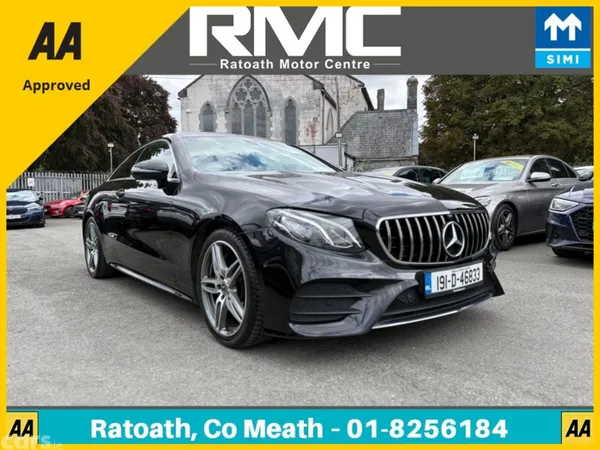 Mercedes-Benz E-Class Coupe, Diesel, 2019, Black