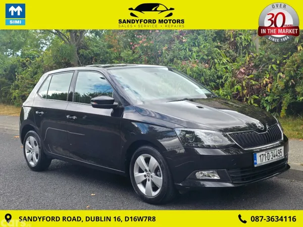 Skoda Fabia Hatchback, Petrol, 2017, Black