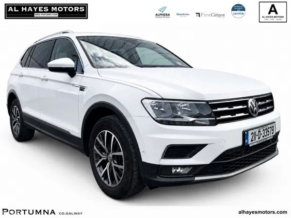 Volkswagen Tiguan Allspace SUV, Diesel, 2021, White