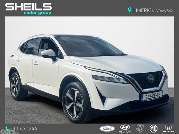 Nissan Qashqai MPV, Petrol, 2023, White