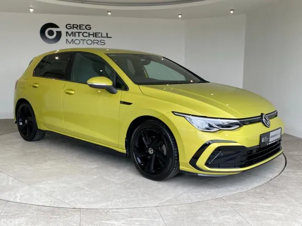 Volkswagen Golf Hatchback, Petrol Hybrid, 2021, Yellow