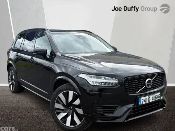 Volvo XC90 SUV, Petrol Plug-in Hybrid, 2024, Black