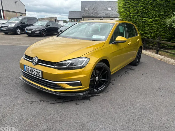 Volkswagen Golf Hatchback, Petrol, 2018, Gold