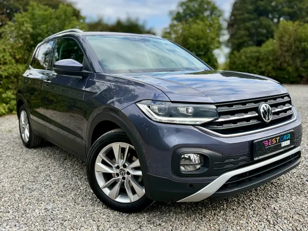 Volkswagen T-Cross Hatchback, Petrol, 2023, Grey