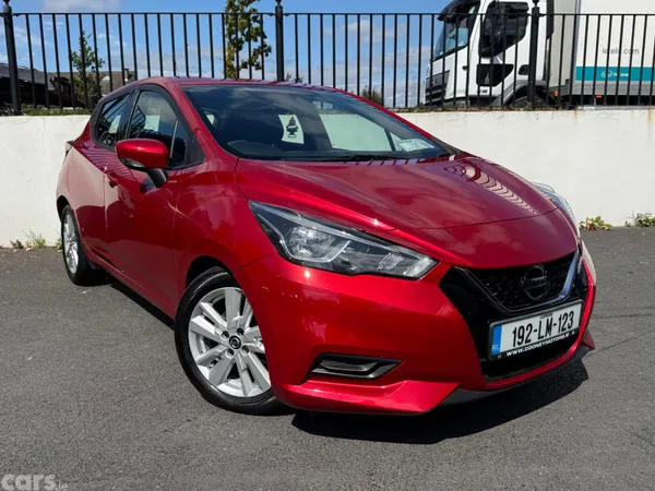 Nissan Micra Hatchback, Petrol, 2019, Red