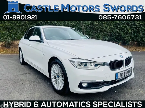 BMW 3-Series Saloon, Diesel, 2017, White
