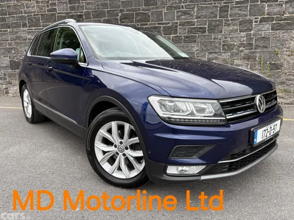 Volkswagen Tiguan SUV, Diesel, 2017, Blue