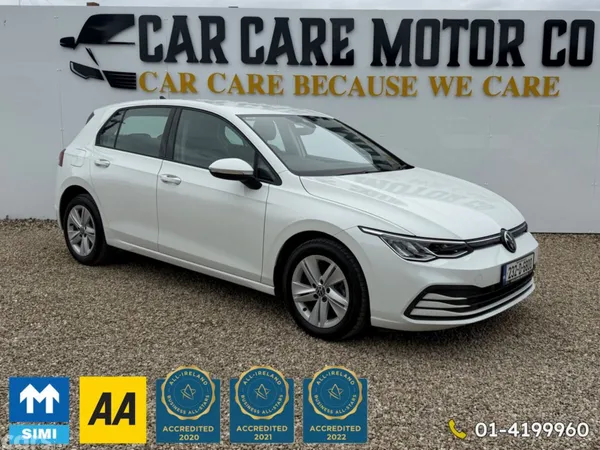 Volkswagen Golf Hatchback, Petrol, 2023, White