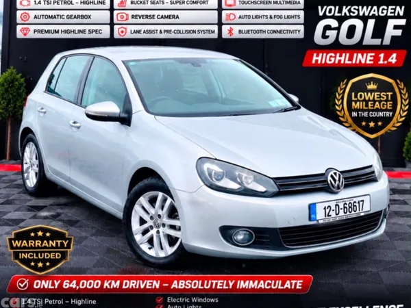 Volkswagen Golf Hatchback, Petrol, 2012, Silver
