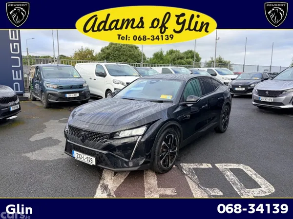 Peugeot 408 Hatchback, Petrol, 2023, Black