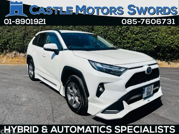 Toyota RAV4 SUV, Petrol Hybrid, 2022, White