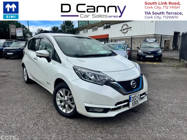 Nissan Note Hatchback, Petrol Hybrid, 2020, White
