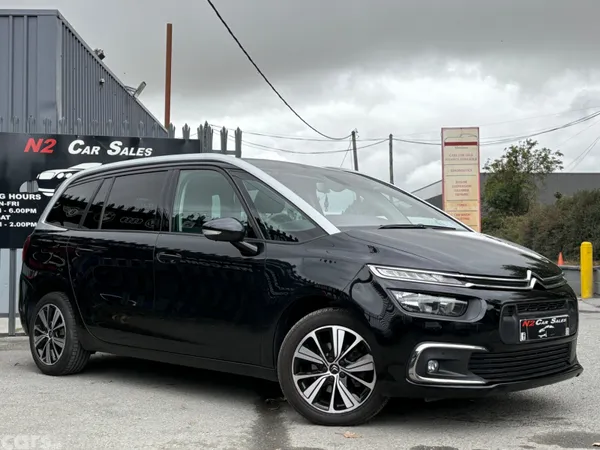 Citroen Grand C4 Picasso Hatchback, Petrol, 2019, Black