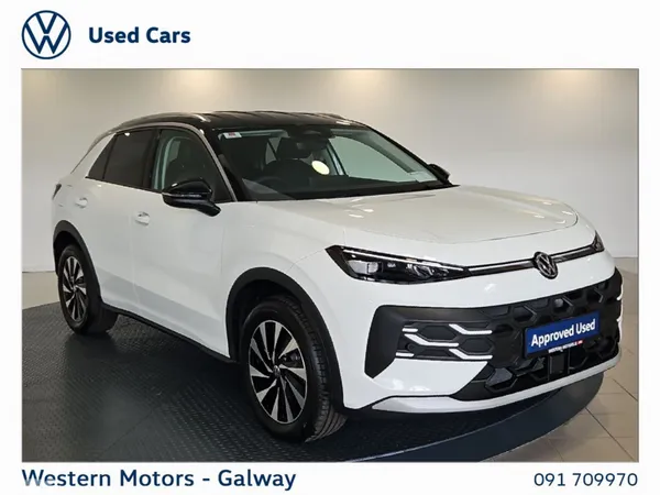 Volkswagen T-Roc SUV, Petrol, 2026, White