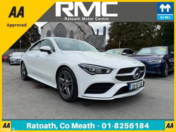 Mercedes-Benz CLA Saloon, Petrol, 2020, White