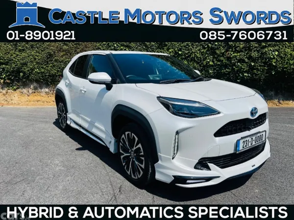 Toyota Yaris Cross SUV, Petrol Hybrid, 2023, White