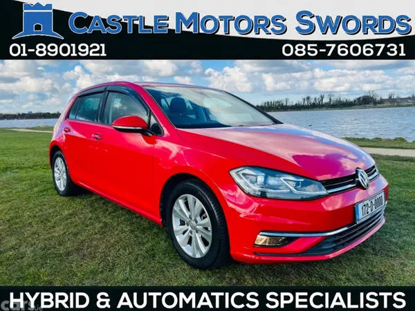 Volkswagen Golf Hatchback, Petrol, 2017, Red