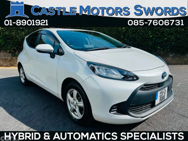 Toyota Aqua Hatchback, Petrol Hybrid, 2023, White