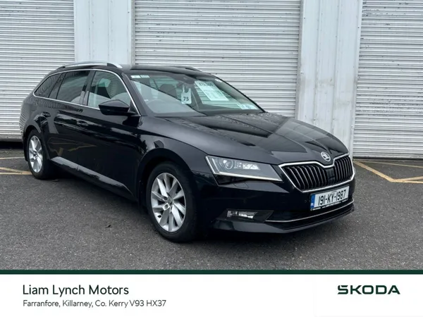 Skoda Superb Estate, Diesel, 2019, Black