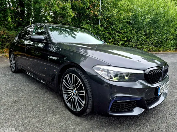 BMW 5-Series Saloon, Petrol Plug-in Hybrid, 2018, Grey