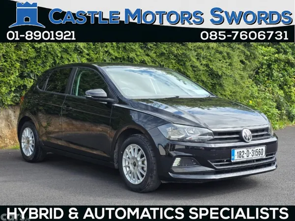 Volkswagen Polo Hatchback, Petrol, 2018, Black