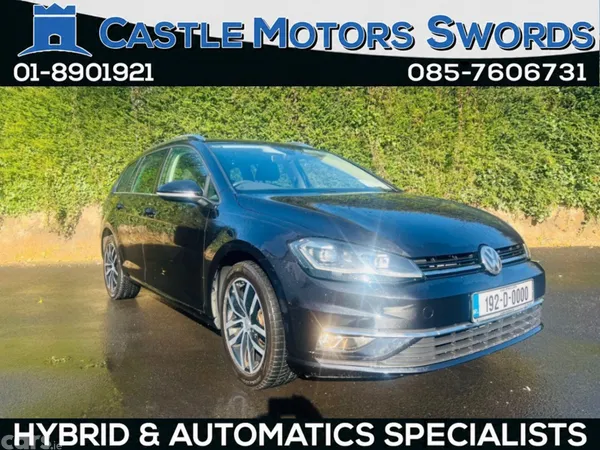 Volkswagen Golf Estate, Petrol, 2019, Black