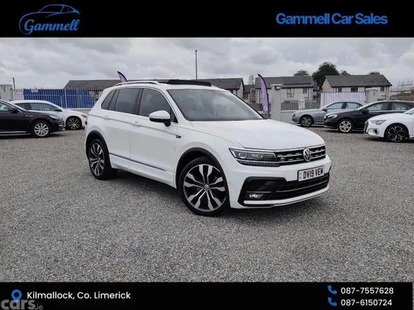 Volkswagen Tiguan SUV, Diesel, 2019, White