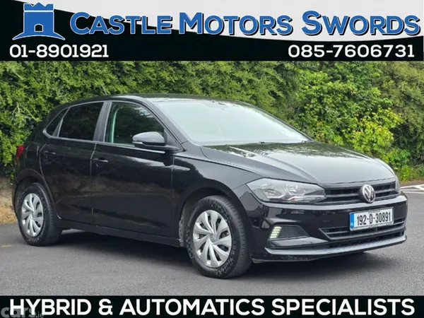 Volkswagen Polo Hatchback, Petrol, 2019, Black