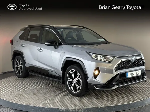 Toyota RAV4 SUV, Petrol Plug-in Hybrid, 2022, Silver
