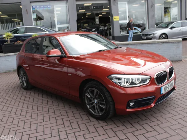 BMW 1-Series Hatchback, Diesel, 2017, Orange