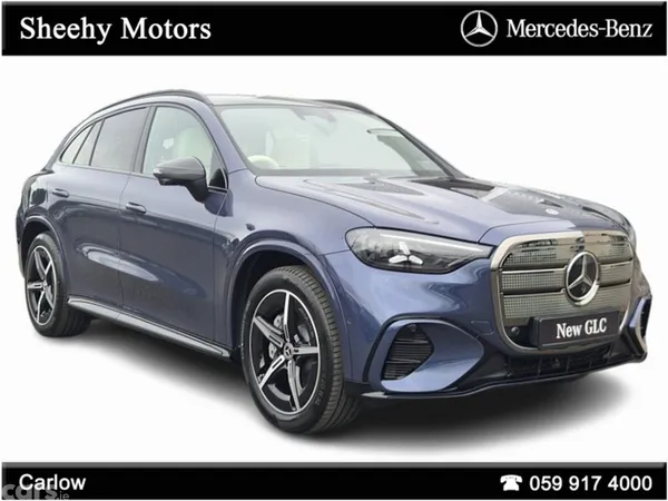 Mercedes-Benz GLC SUV, Electric, 2027, Blue