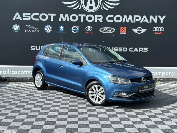 Volkswagen Polo Hatchback, Petrol, 2017, Blue