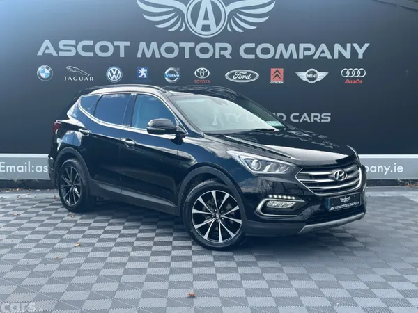Hyundai Santa Fe SUV, Diesel, 2018, Black