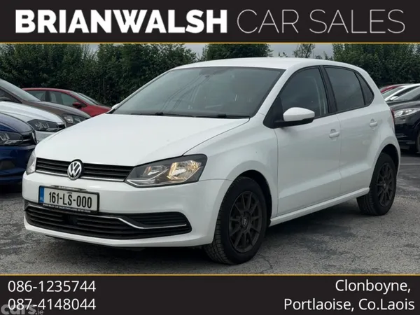 Volkswagen Polo Hatchback, Petrol, 2016, White