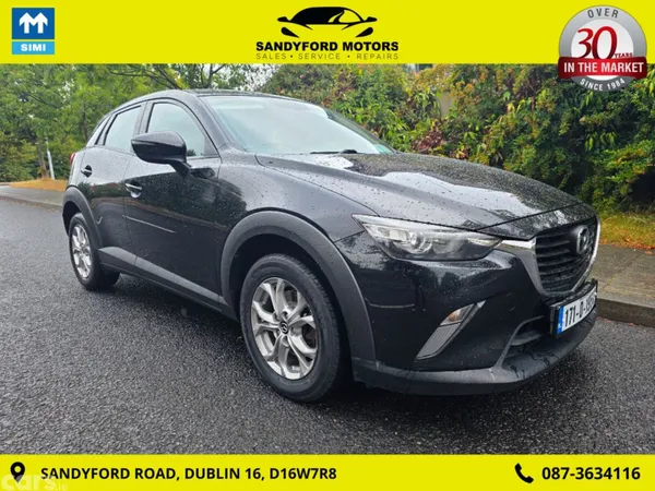 Mazda CX-3 SUV, Petrol, 2017, Black