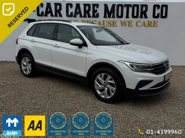 Volkswagen Tiguan SUV, Diesel, 2023, White