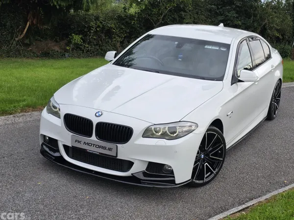 BMW 5-Series Saloon, Diesel, 2012, White
